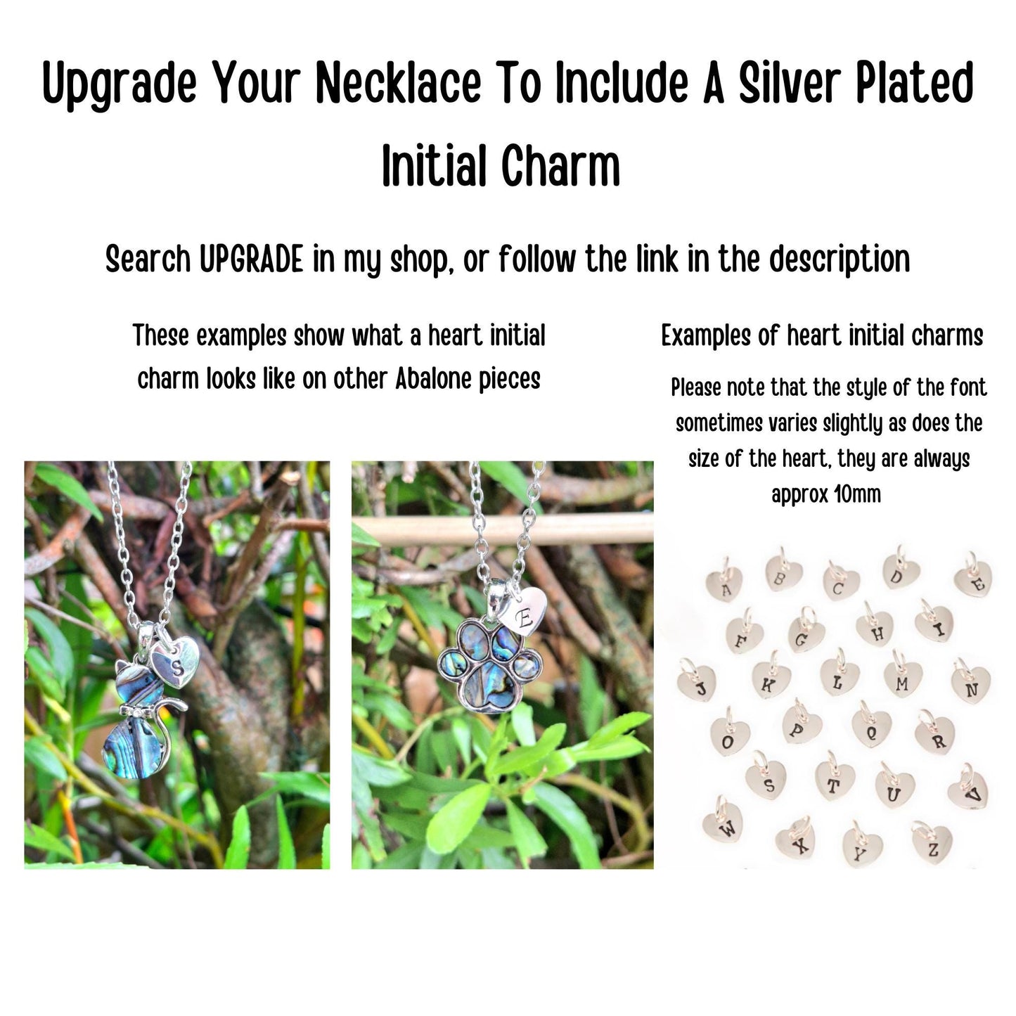 Abalone Shell Bat Necklace - Choose Your Chain Style